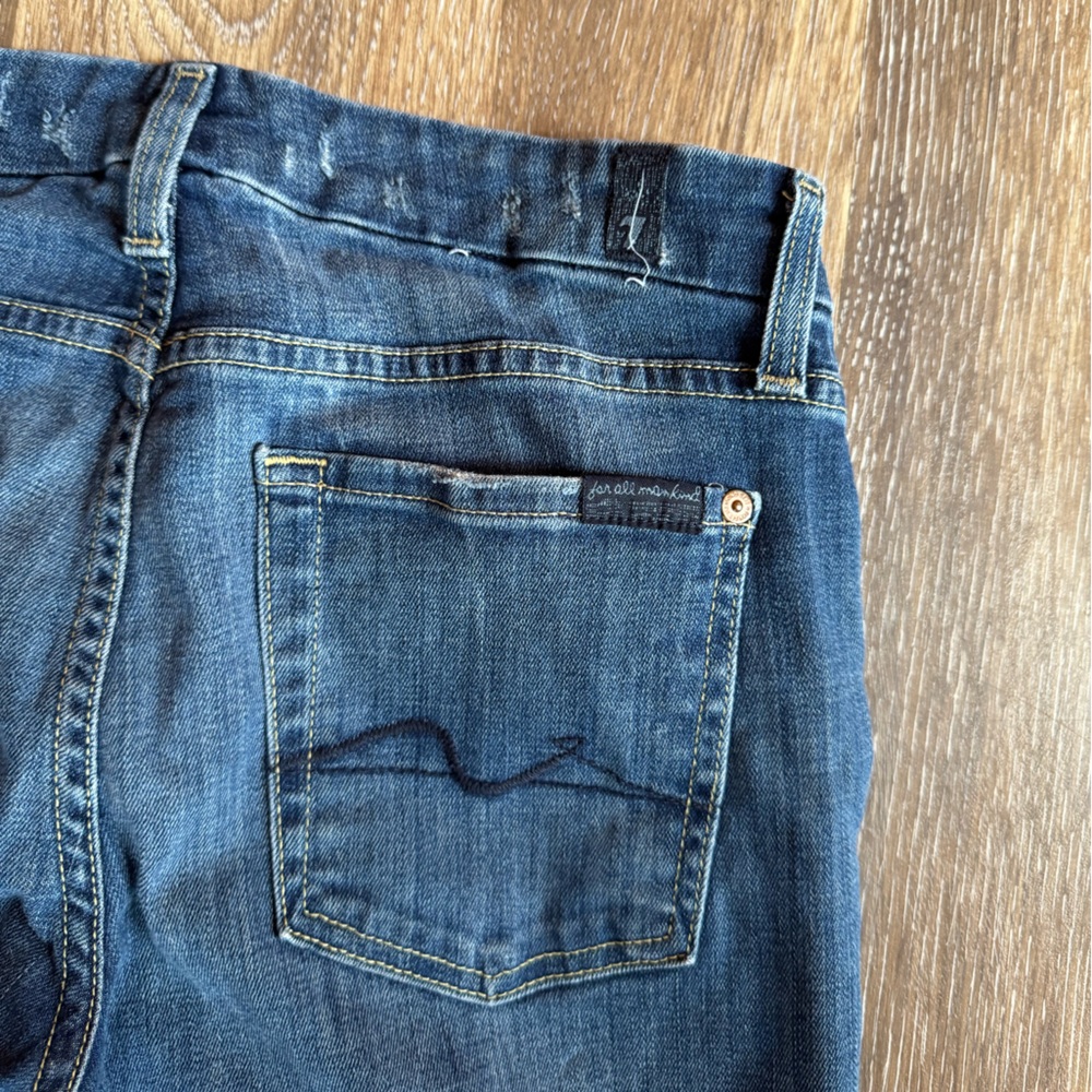 Seven For All Mankind Lexie‎ Kimmie Bootcut Jean Sz 28 Petite - Picture 2 of 8